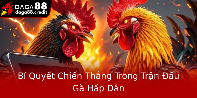 Bí Quyết Chiến Thắng Trong Trận Đấu Gà Hấp Dẫn