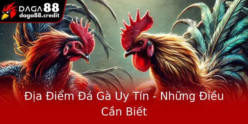 Địa Điểm Đá Gà Uy Tín - Những Điều Cần Biết