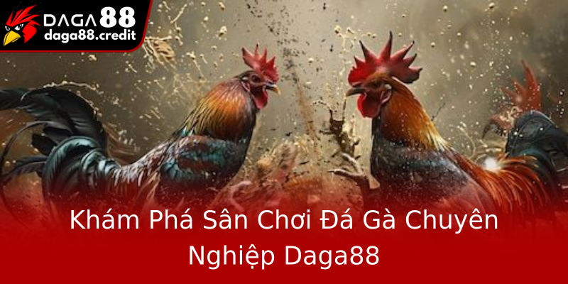 Khám Phá Sân Chơi Đá Gà Chuyên Nghiệp Daga88