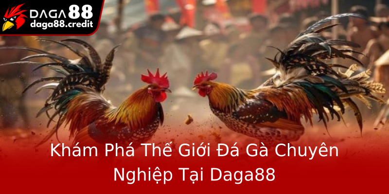 Khám Phá Thế Giới Đá Gà Chuyên Nghiệp Tại Daga88