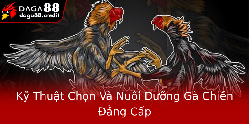 Kỹ Thuật Chọn Và Nuôi Dưỡng Gà Chiến Đẳng Cấp
