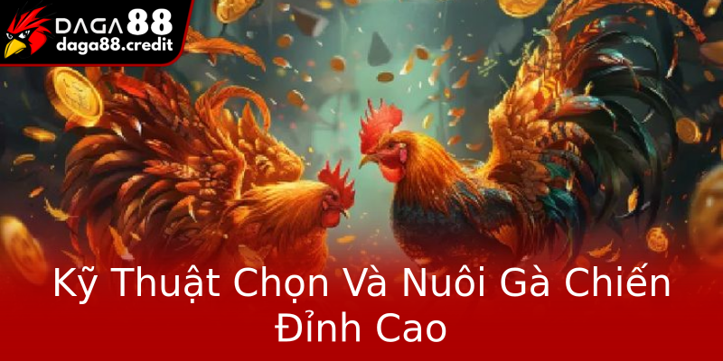 Kỹ Thuật Chọn Và Nuôi Gà Chiến Đỉnh Cao